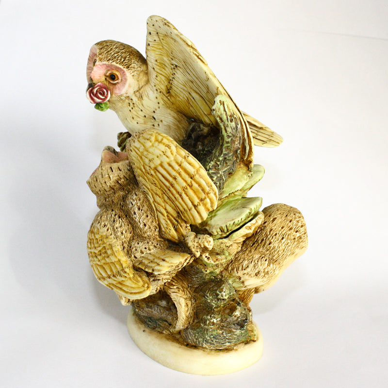 harmony kingdom tender is the night owl treasure jest left side view