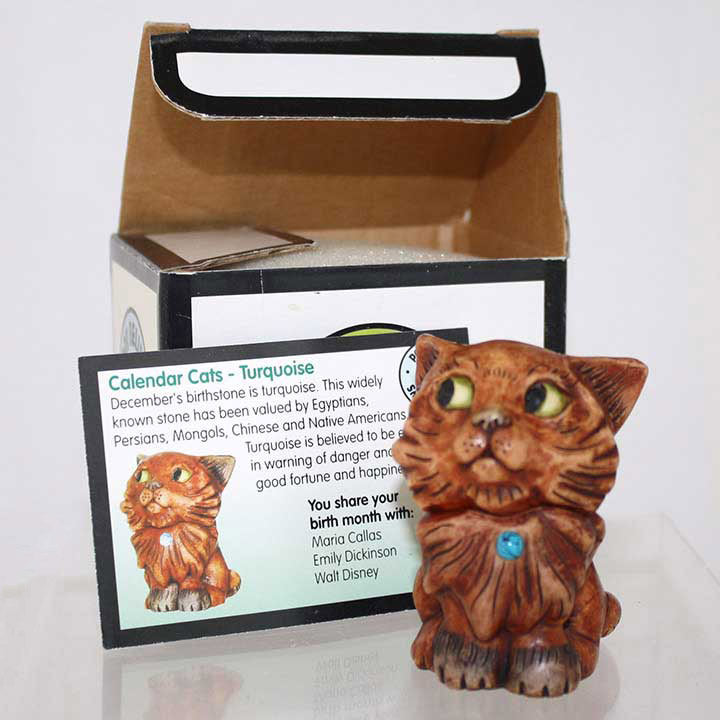 Harmony Ball Kingdom December Calendar Cat Pot Bellys with box and trading card