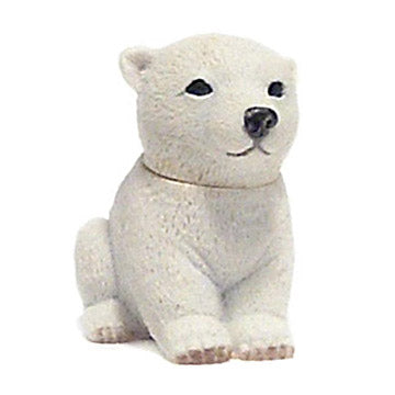 harmony ball kingdom nanook polar bear pot belly trinket box