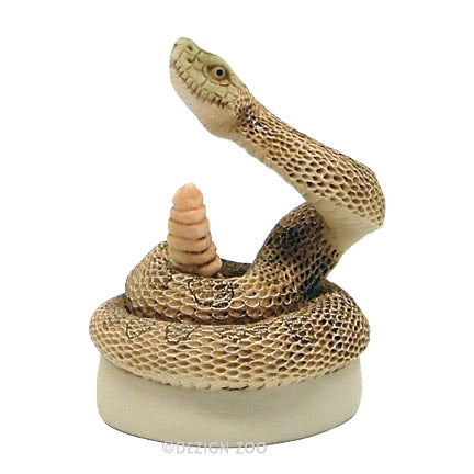 harmony kingdom sid rattlesnake netsuke left side view