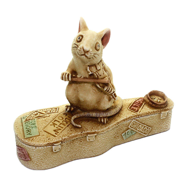 harmony kingdom mouse playing violin treasure jest