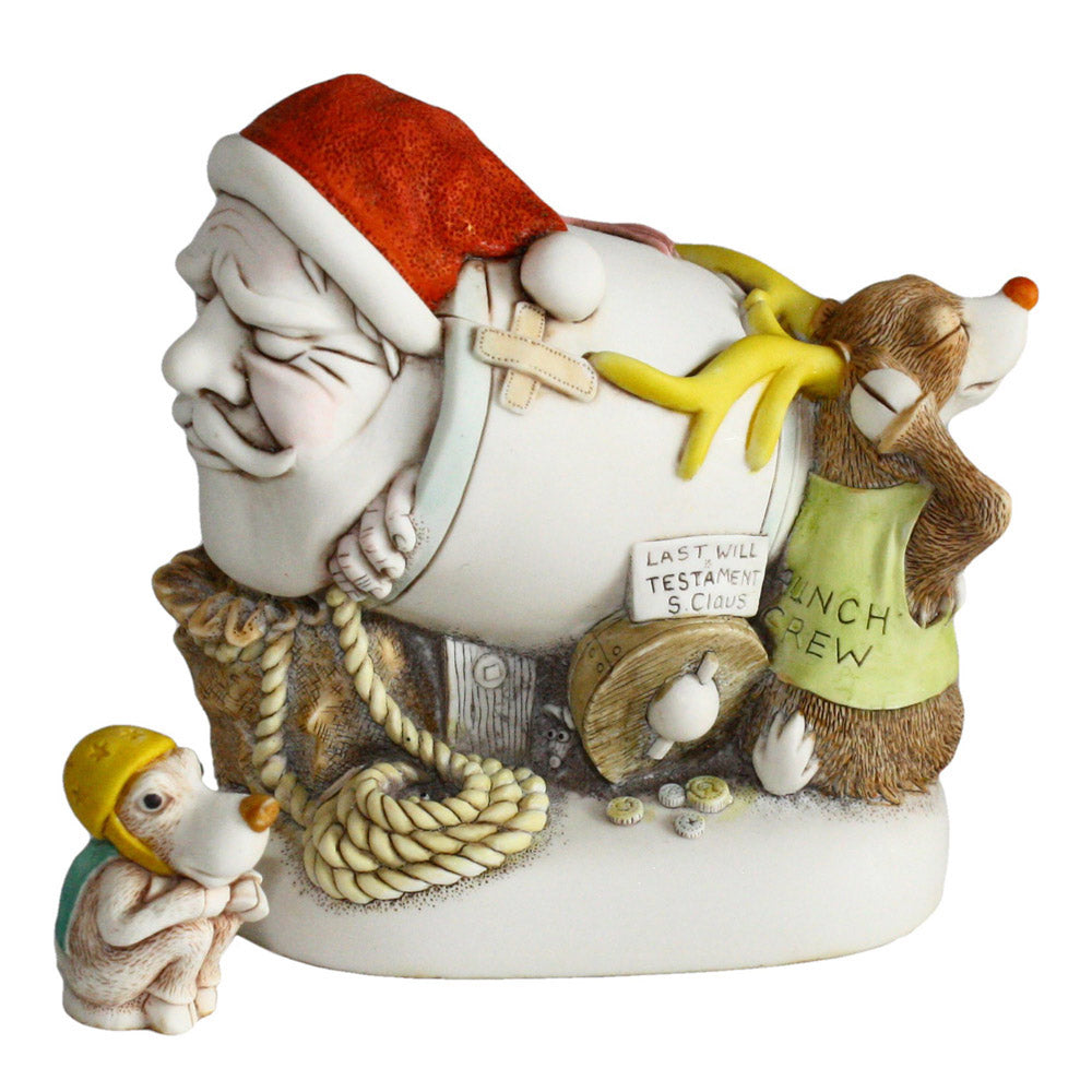 harmony kingdom mail shot santa and pendant