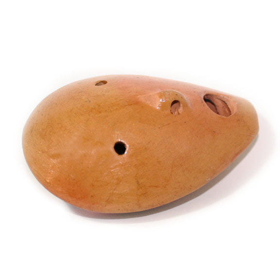 clay ocarina bottom view