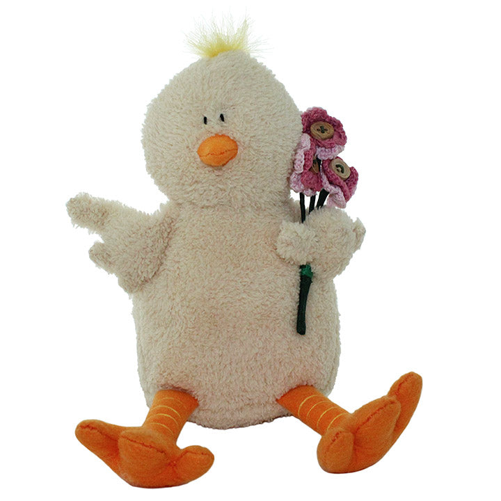 stuffed plush easter chick shelf sitter figurine