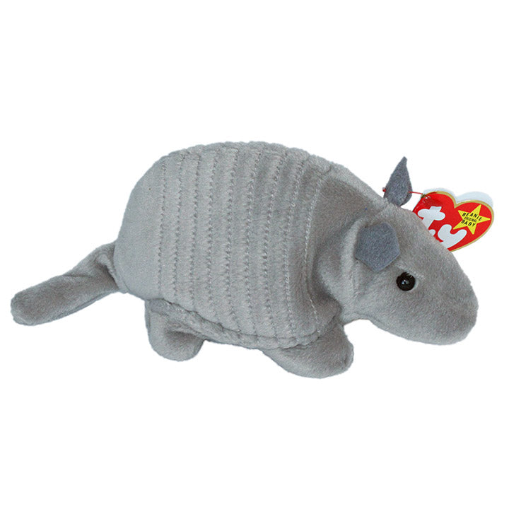 TY Tank the armadillo retired beanie babies stuffed animal