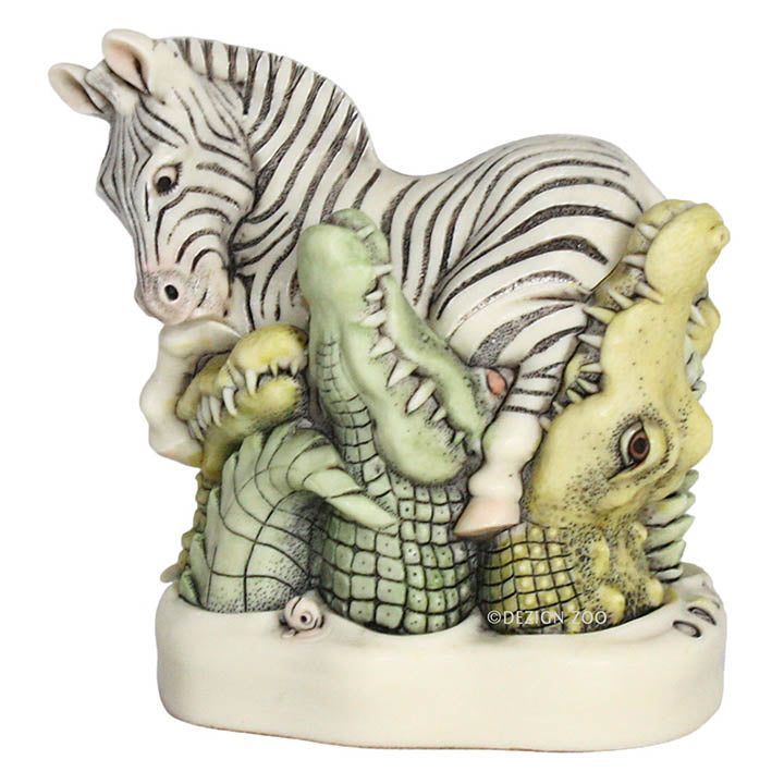 harmony kingdom zebra crossing  treasure jest